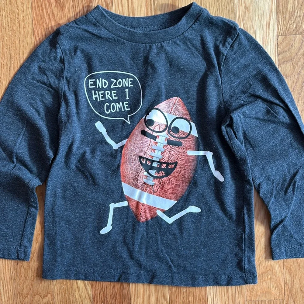 3T The Children’s Place Long Sleeve Football Tee
